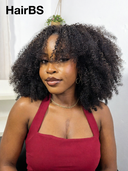 13x4 Lace Front Wig Natural Black Pre-styled Updo bob curly Wave With 300% Density 100% Human Hair